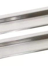 Kentrol Entry Guards Pair for Jeep JK 2007-2018, 2-Door, Polished Silver Finish                                     - 30584 - Image 5