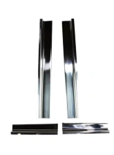 Kentrol Entry Guards 4-Piece Set for Jeep JK 2007-2018, Polished Silver, 4 Door                                     - 30585 - Image 3