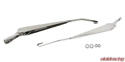 Kentrol Windshield Wiper Arms Pair Polished Silver for Jeep JK 2007-2018 - 30591