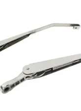 Kentrol Windshield Wiper Arms Pair Polished Silver for Jeep JK 2007-2018                                     - 30591 - Image 3