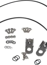 Kentrol Tailgate Pivot Latch Assembly, Fiberglass Body, Polished Silver, Jeep CJ 1976-1986                                     - 30666 - Image 11