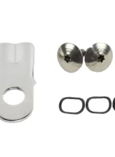 Kentrol Tailgate Pivot Latch Assembly, Fiberglass Body, Polished Silver, Jeep CJ 1976-1986                                     - 30666 - Image 3