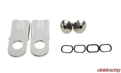 Kentrol Tailgate Pivot Latch Assembly, Fiberglass Body, Polished Silver, Jeep CJ 1976-1986 - 30666