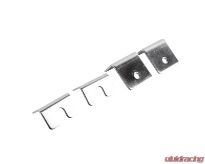 Kentrol Strut Rod Mounting Brackets 4 Pieces Fiberglass Polished Silver Jeep CJ 1972-1986 - 30667