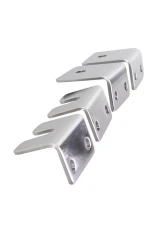 Kentrol Strut Rod Mounting Brackets 4 Pieces Fiberglass Polished Silver Jeep CJ 1972-1986                                     - 30667 - Image 4