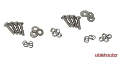 Kentrol Strut Rod Mounting Brackets 4 Pieces Fiberglass Polished Silver Jeep CJ 1972-1986 - 30667