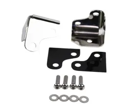 Kentrol Windshield Light Mount Polished Silver for Jeep JK 2007-2018 30701