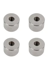 Kentrol OEM Anti-Theft Door Nuts Polished Silver for Jeep TJ 1997-2006 30711                                     - 30711 - Image 2