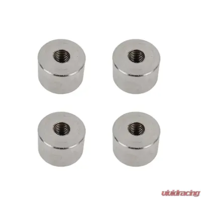 Kentrol OEM Anti-Theft Door Nuts Polished Silver for Jeep TJ 1997-2006 30711 - 30711