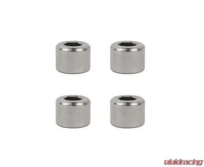 Kentrol OEM Anti-Theft Door Nuts Polished Silver for Jeep TJ 1997-2006 30711 - 30711