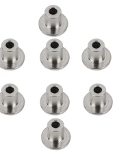 Kentrol OEM Anti-Theft Door Nuts for Jeep JK 2007-2018, 4 Door, Polished Silver                                     - 30712 - Image 2