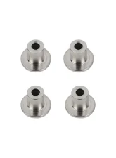 Kentrol OEM Anti-Theft Door Nuts for 2 Door Jeep JK 2007-2018, Polished Silver                                     - 30713 - Image 2