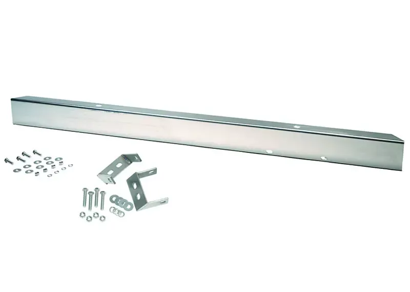 Kentrol Rear Bumper Polished Silver Jeep CJ 1945-1986 - 30714