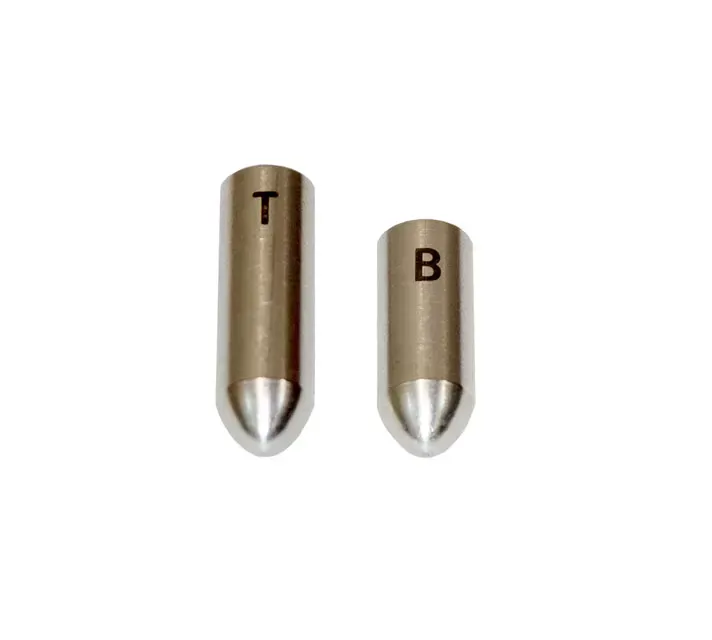 Kentrol Door Alignment Pins Polished Silver Jeep TJ | JK 1997-2018 - 30716