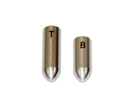 Kentrol Door Alignment Pins Polished Silver for Jeep TJ | JK 1997-2018