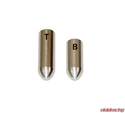 Kentrol Door Alignment Pins Polished Silver for Jeep TJ | JK 1997-2018 - 30716