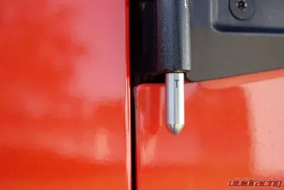 Kentrol Door Alignment Pins Polished Silver for Jeep TJ | JK 1997-2018 - 30716