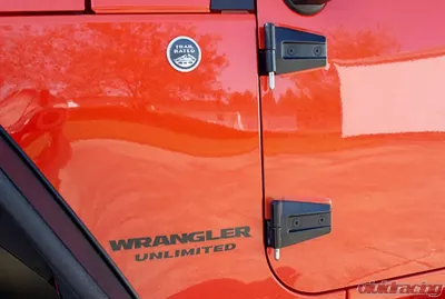 Kentrol Door Alignment Pins Polished Silver for Jeep TJ | JK 1997-2018 - 30716
