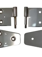 Kentrol Door Hinge Set of 4 Pieces Polished Jeep TJ 2003-2006                                     - 30719 - Image 7