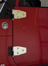 Kentrol Door Hinge Set of 4 Pieces Polished Jeep TJ 2003-2006                                     - 30719 - Image 7