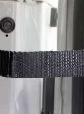 Kentrol Polished Stainless Door Strap Kit for Jeep TJ 1997-2006, Stainless Steel                                     - 30724 - Image 4