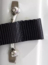 Kentrol Polished Stainless Door Strap Kit for Jeep TJ 1997-2006, Stainless Steel                                     - 30724 - Image 3