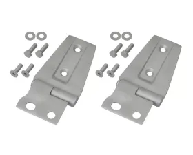 Kentrol Hood Hinge Pair Bare Grey Jeep JK 2007-2018