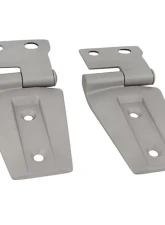Kentrol Hood Hinge Pair Bare Grey Jeep JK 2007-2018                                     - 40572 - Image 2