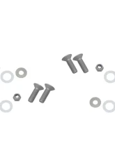 Kentrol Door Hinge Set 4 Pieces Bare Grey for 2007-2018 Jeep JK                                     - 40575 - Image 5