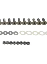 Kentrol Door Hinge Set 8 Pieces Bare Grey for Jeep JK 2007-2018                                     - 40576 - Image 4