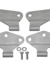 Kentrol Body Door Hinge Set 4 Pieces Bare Grey for Jeep JK 2007-2018                                     - 40580 - Image 4