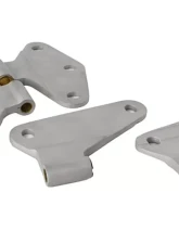 Kentrol Body Door Hinge Set 4 Pieces Bare Grey for Jeep JK 2007-2018                                     - 40580 - Image 2