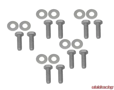 Kentrol Body Door Hinge Set 4 Pieces Bare Grey for Jeep JK 2007-2018 - 40580