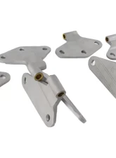 Kentrol Body Door Hinge Set 8 Pieces Bare Grey for Jeep JK 2007-2018                                     - 40581 - Image 3