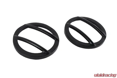 Kentrol Side Marker Covers Pair Powdercoat Black for Jeep JK 2007-2018 - 50008