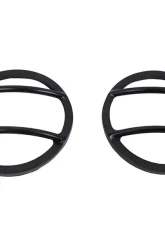 Kentrol Fog Light Cover Pair Powdercoat Black for Jeep JK 2007-2018                                     - 50014 - Image 2