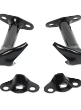 Kentrol Hood Catch Pair Powdercoat Black for Jeep CJ | YJ 1955-1995, 50401                                     - 50401 - Image 2