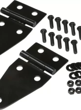 Kentrol Hood Hinge Pair Powdercoat Black for Jeep CJ | YJ 1955-1995                                     - 50402 - Image 6