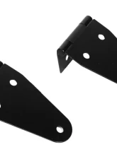 Kentrol Hood Hinge Pair Powdercoat Black for Jeep CJ | YJ 1955-1995                                     - 50402 - Image 2