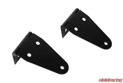Kentrol Hood Hinge Pair Powdercoat Black for Jeep CJ | YJ 1955-1995 - 50402