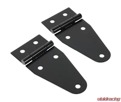 Kentrol Hood Hinge Pair Powdercoat Black for Jeep CJ | YJ 1955-1995 - 50402