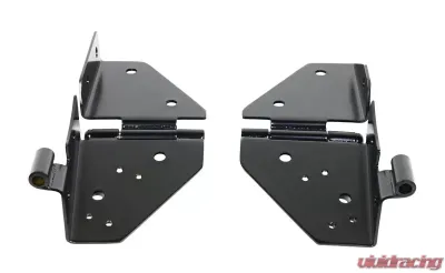 Kentrol Windshield Hinge Pair Powdercoat Black Jeep CJ | YJ 1976-1995 - 50403