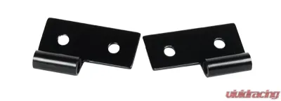 Kentrol Lower Door Hinge Pair Powdercoat Black for Jeep CJ YJ TJ 1976-2006 - 50407