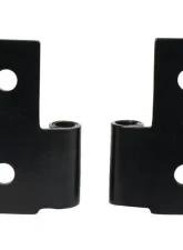 Kentrol Lower Door Hinge Pair Powdercoat Black for Jeep CJ YJ TJ 1976-2006                                     - 50407 - Image 4