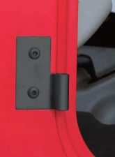 Kentrol Lower Door Hinge Pair Powdercoat Black for Jeep CJ YJ TJ 1976-2006                                     - 50407 - Image 6