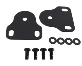 Kentrol Interior Windshield Brackets Pair Powdercoat Black for Jeep CJ | YJ 1976-1995