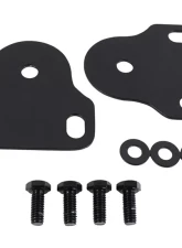 Kentrol Interior Windshield Brackets Pair Powdercoat Black for Jeep CJ | YJ 1976-1995                                     - 50408 - Image 5