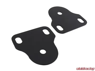 Kentrol Interior Windshield Brackets Pair Powdercoat Black for Jeep CJ | YJ 1976-1995 - 50408