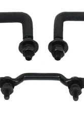 Kentrol Windshield Tie Down Kit Powdercoat Black for Jeep CJ 1955-1986 50411                                     - 50411 - Image 2