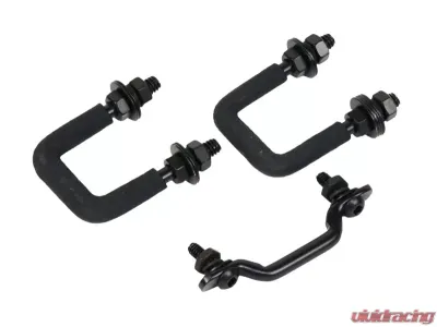 Kentrol Windshield Tie Down Kit Powdercoat Black for Jeep CJ 1955-1986 50411 - 50411